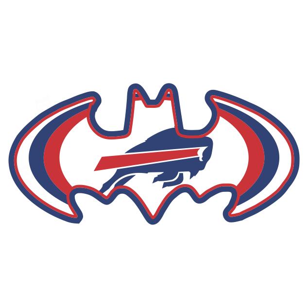 Buffalo Bills Batman Logo DIY iron on transfer (heat transfer)